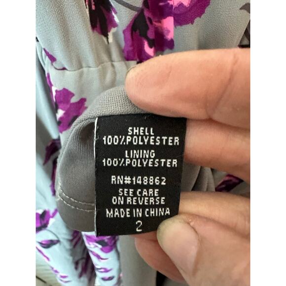 Torrid women’s dress floral coldshoulder feminine romantic knee length plus size - Picture 5 of 11